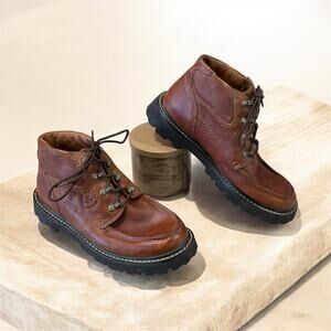 Ariat Terrain Women’s 8B Hiking Boots Brown Leather Outdoor-Missing Inserts